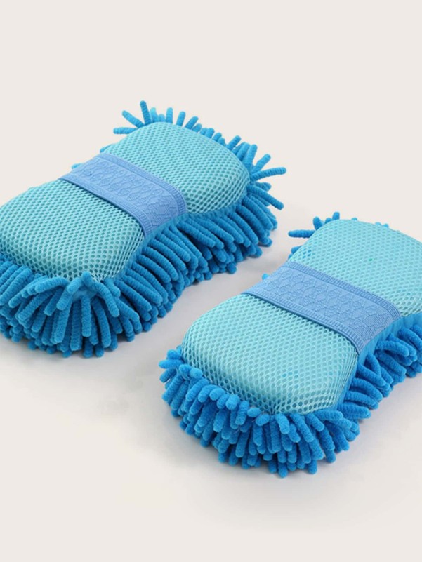 1pc Car Chenille Cleaning Brush