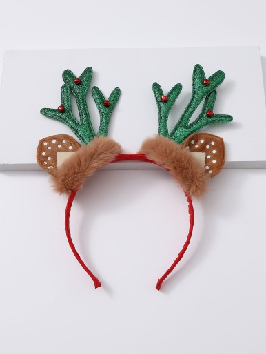 Christmas Antlers Decor Headband