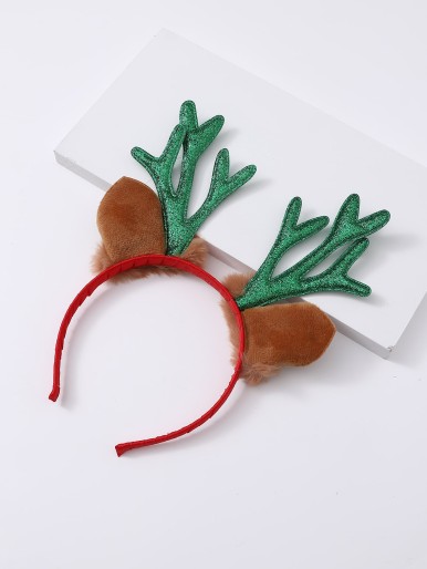 Christmas Antlers Decor Headband