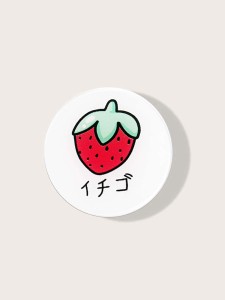 Strawberry Pattern Pop-Out Phone Grip