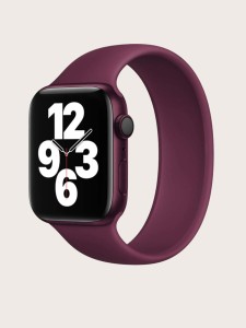 Elastic Silicone Watchband Compatible With Apple Watch