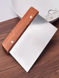 1pc Stainless Steel Dough Scraper