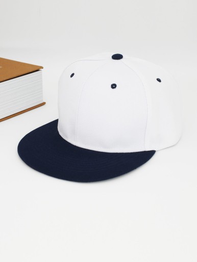 Men Color Block Baseball Cap