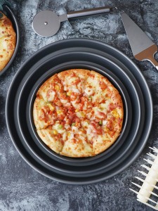 1pc Round Pizza Baking Pan