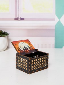 Halloween Pumpkin Pattern Music Box