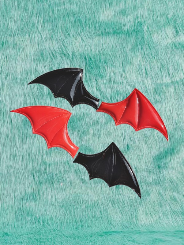 4pcs Bat Design Hair Clip