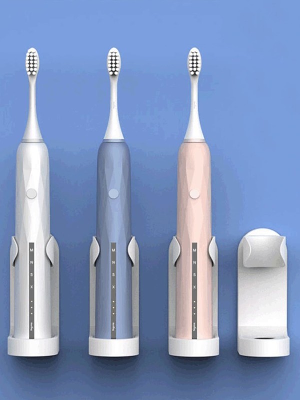 1pc Wall Mounted Electric Toothbrush Holder