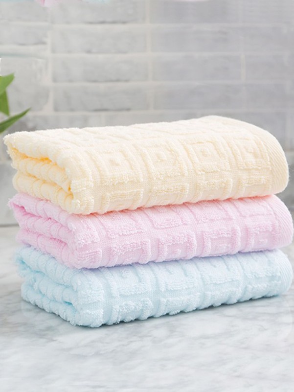 1pc Random Color Absorbent Face Towel