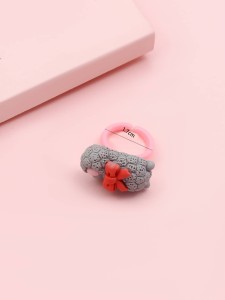 Girls Sheep Decor Cuff Ring