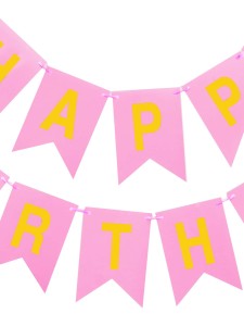 29pcs Birthday Balloon & Banner Set