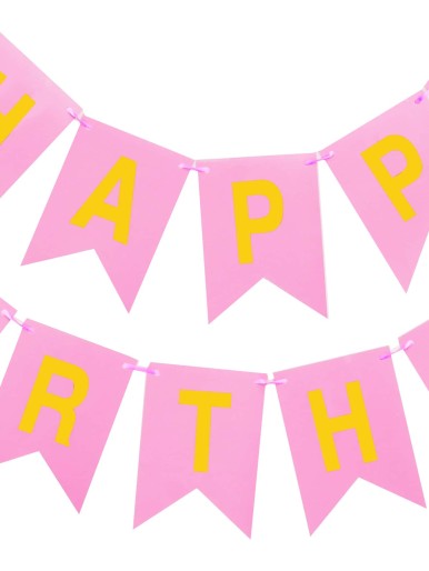 29pcs Birthday Balloon & Banner Set