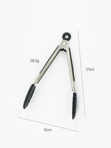 1pc 7 Inch Food Tongs