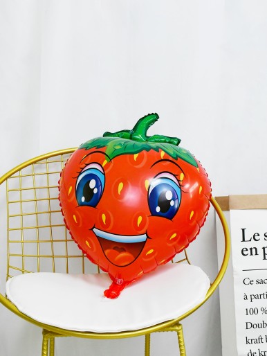 4pcs Strawberry Shaped Balloon