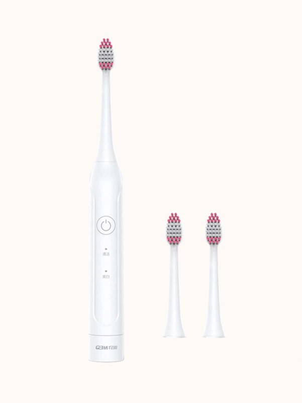 1pc Waterproof Electric Toothbrush & 3pcs Brush Head