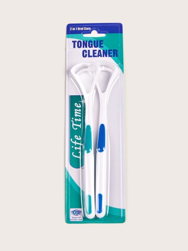 2pcs Tongue Cleaning Brush