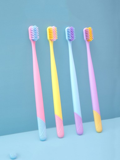 4pcs Soft Toothbrush Set