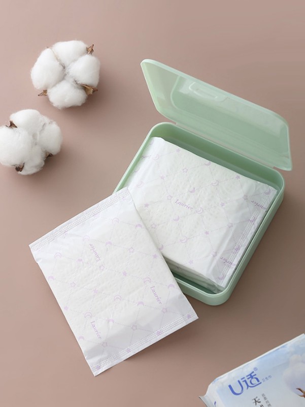 1pc Random Color Sanitary Napkin Storage Box