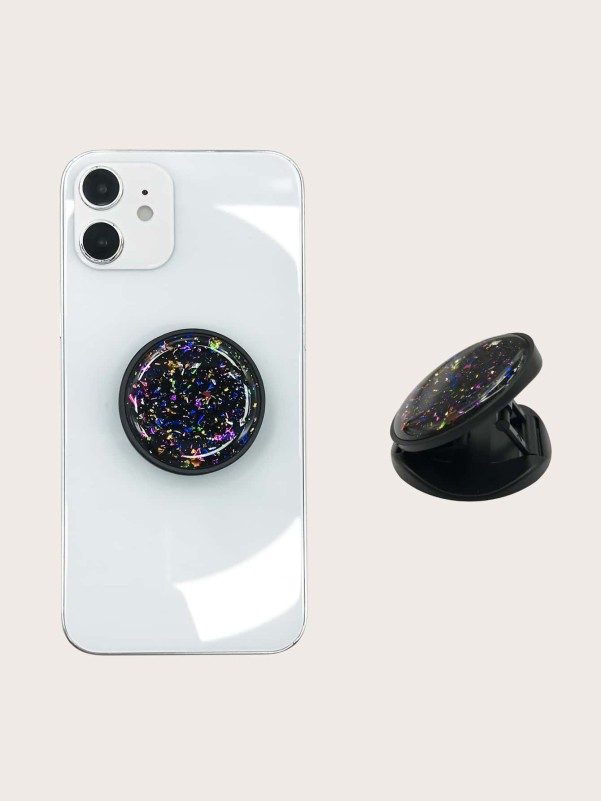 Glitter Graphic Pop-Out Phone Grip