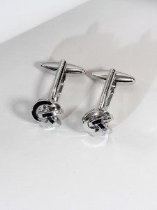 Men Twist Design Cufflinks