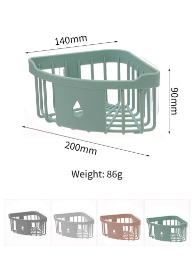 1pc Triangle Random Color Storage Rack