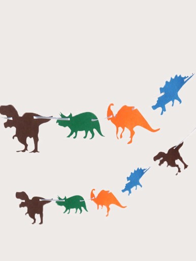 1 مجموعة ديناصور تصميم سحب العلم