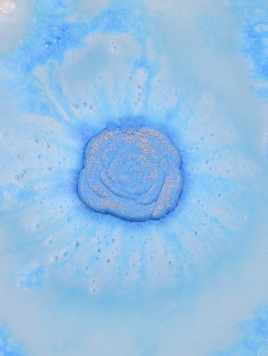 Blue Rose Glitter Bath Bomb-120g