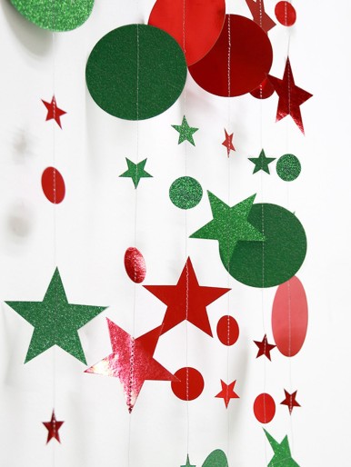 1pc Christmas Decoration Hanging Garland