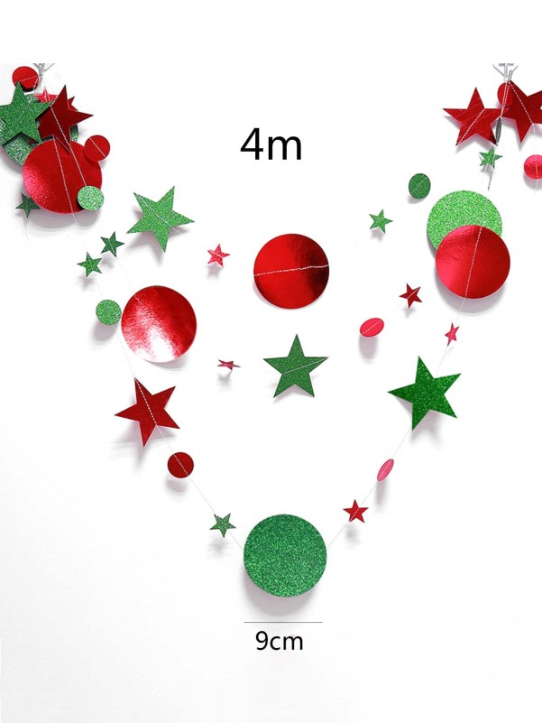 1pc Christmas Decoration Hanging Garland