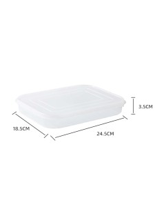 1pc Clear Food Storage Box