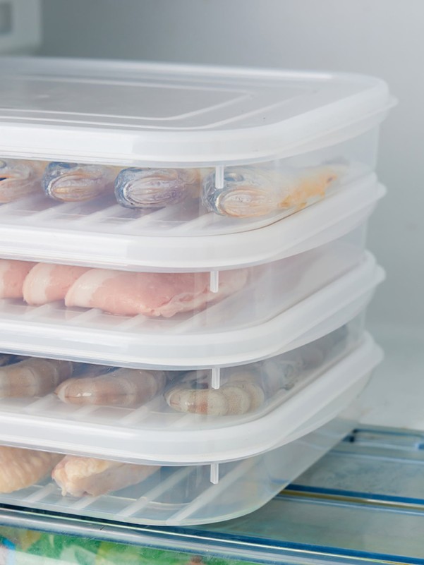 1pc Clear Food Storage Box