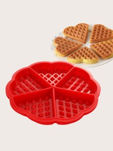 1pc Silicone Waffle Mold