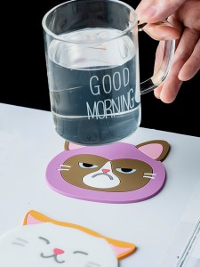 1pc Cartoon Graphic Random Coaster