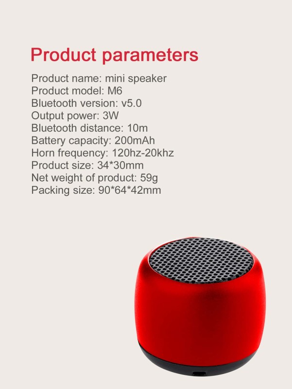 Mini Bluetooth Speaker