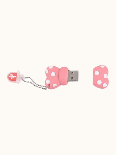 محرك أقراص فلاش USB بتصميم قوس بولكا دوت