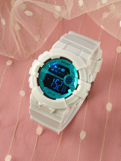 Kids Simple Round Electronic Watch