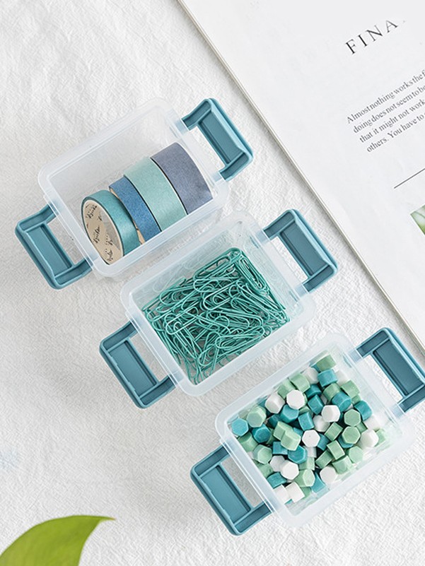 3pcs Mini Stationery Storage Box