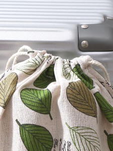 1pc Leaf Pattern Shoes Bag