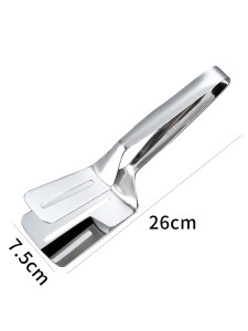 1pc Stainless Steel Steak Tongs