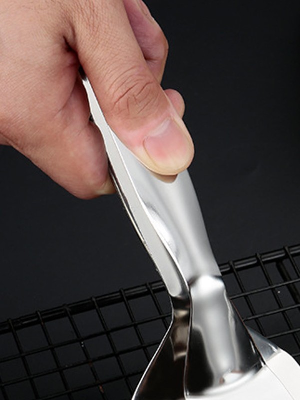 1pc Stainless Steel Steak Tongs