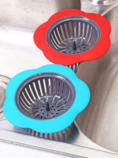 1pc Flower Shaped Random Sink Filter