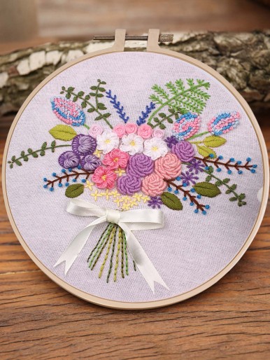 Floral Pattern Cross Stitch