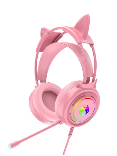 Cat Ear Design Luminous Wired Headset