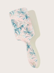 Tropical Print Massage Hair Comb