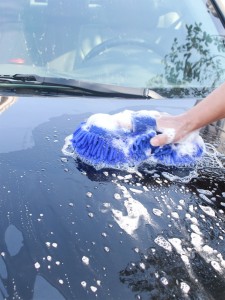 فرشاة تنظيف السيارة