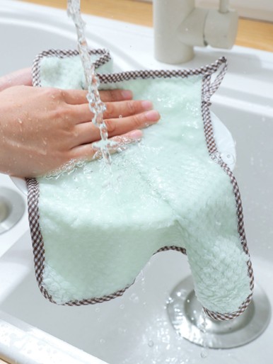 1pc Random Color Dishwashing Rag