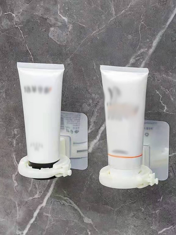 1pc Wall Mounted Shampoo Bottle Holder