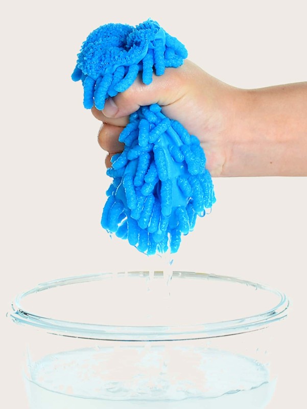 1pc Random Color Chenille Cleaning Glove
