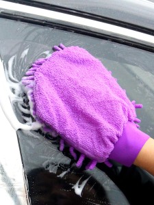 1pc Random Color Chenille Cleaning Glove