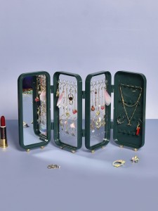 1pc Foldable Jewelry Storage Box