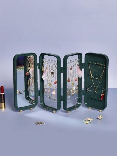 1pc Foldable Jewelry Storage Box